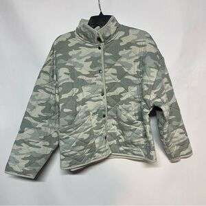 Z Supply Green Camouflage Jacket